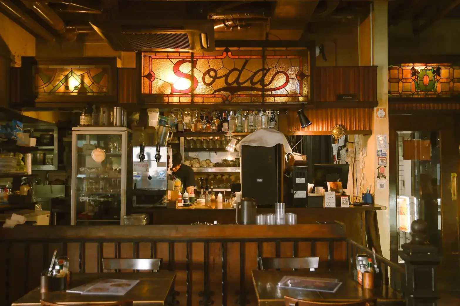 Yonchome Cafeの店内